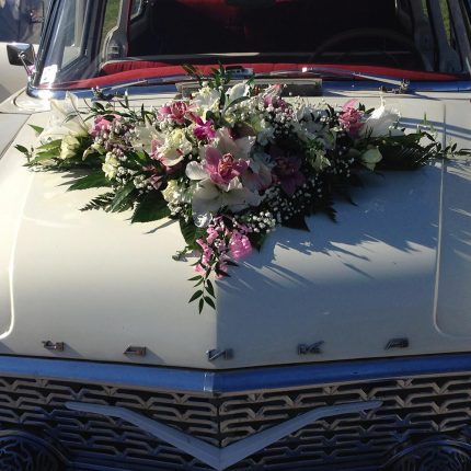 Auto dekors kāzām #07