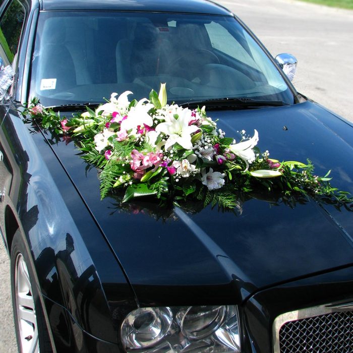 Auto dekors kāzām #15