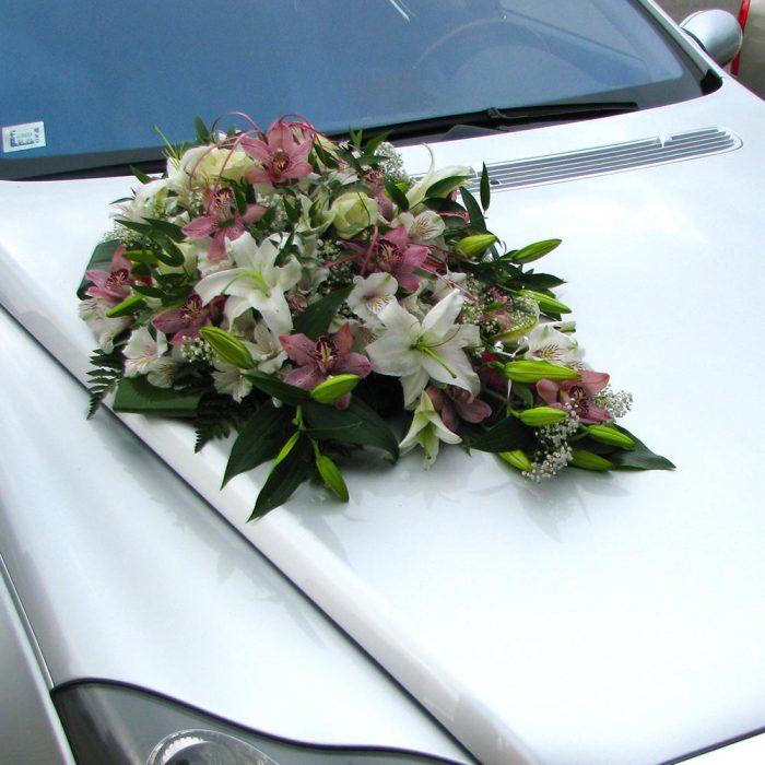 Auto dekors kāzām #16