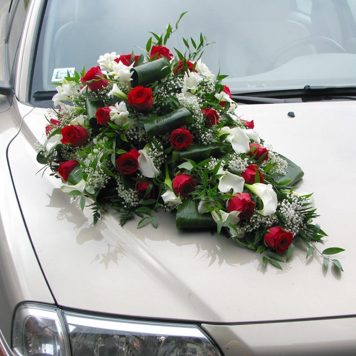 Auto dekors kāzām #17