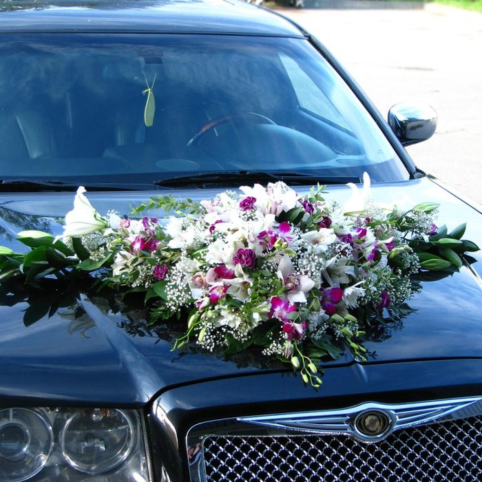 Auto dekors kāzām #18