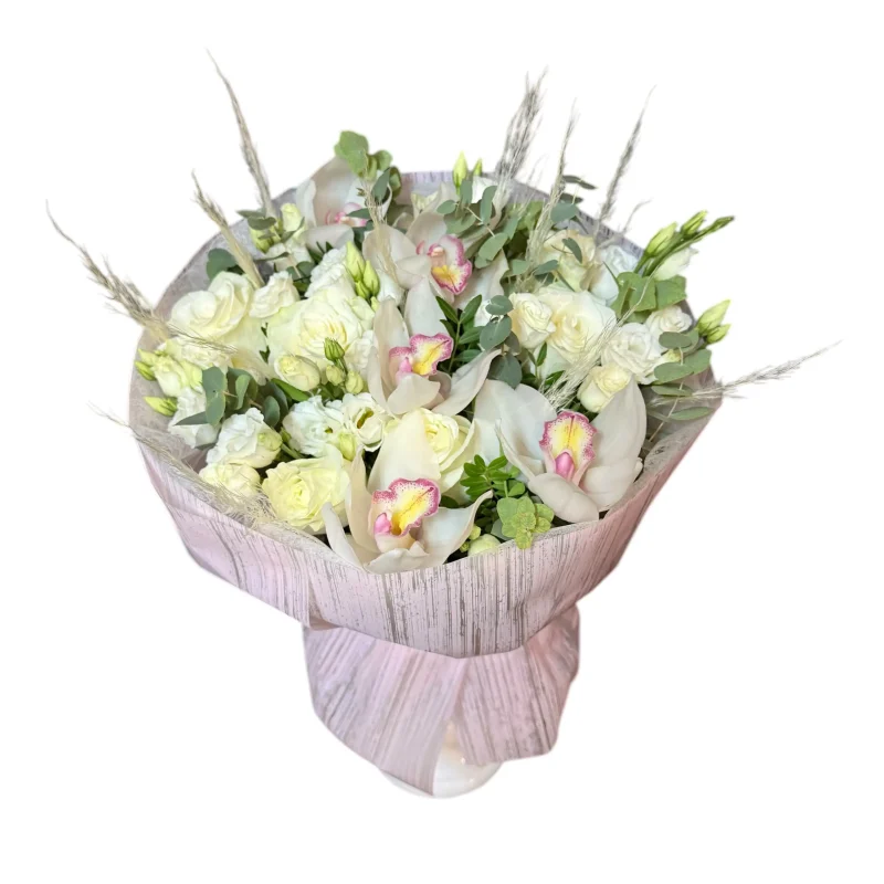 Luna balts ziedu pušķis